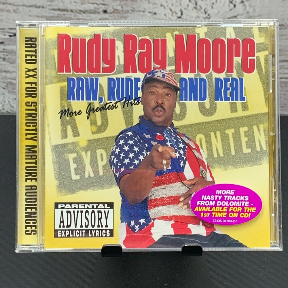 Rudy Ray Moore -‎ Raw Rude and Real More Nasty Tracks From Dolomite [2001 CD]